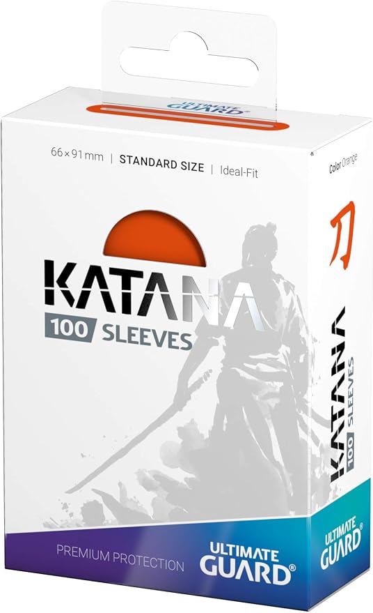 Ultimate Guard Katana Card Sleeves: 100 Standard Size TCG Sleeves, 66 x 91mm - Image 3