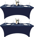 2-Pack 8ft Spandex Table Covers by Unknown