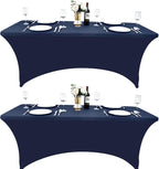 2-Pack 8ft Spandex Table Covers by Unknown