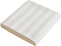 Flat Sheet Only Cal King Size, 400 TC 100% Egyptian Cotton Flat Sheet Striped by ShunjieHome