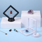 60 Pcs 3D Floating Display Case PE Film Jewelry Storage Box Coins Display Frame - Image 5