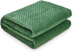 TONGDADA Minky Weighted Blanket | 40''x60'', 7lbs | Cozy and Soft Minky - Image 7
