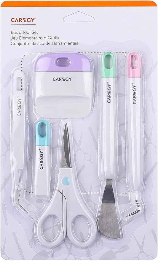 CAREGY Craft Vinyl Weeding Tools Set, | Precision Craft Tools Kit, Weeding Kits by CAREGY