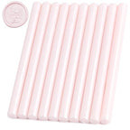 Light Pink Sealing Wax Sticks, HOSEALING 10pcs Glue Gun Sealing Wax Sticks by HOSEALING