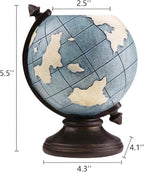 MUAMAX Globe Pen Pencil Holder for Desk Pen Organizer for Desk Desktop - Image 2
