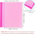 12 PCS Felt Fabric Sheets Shades of Pink, 7.87*11.8 inch A4 Stiff Felt Squares - Image 2
