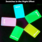 TOEPODO 2 Pack 1/8 Fluorescent Neon Cast Acrylic Sheets, Glow in Dark - Image 7