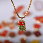 Bulk Gold Enamel Charms for Jewelry Making, Colorful Metal Charms Pendant for - Image 4