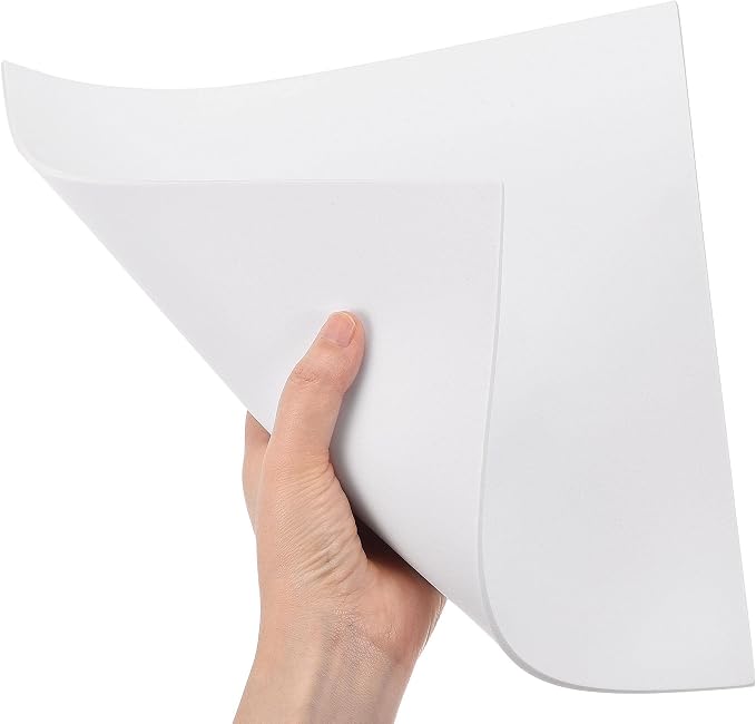 uxcell White EVA Foam Sheets 10 x 10 Inch 3mm Thickness - Image 5
