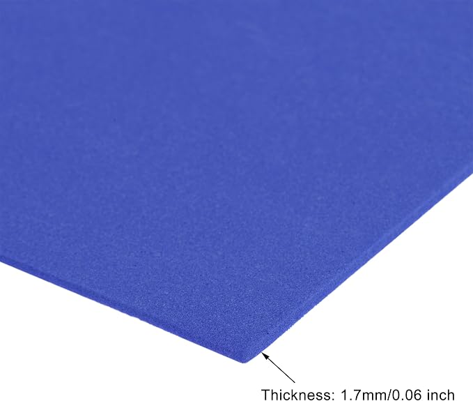 uxcell Dark Blue EVA Foam Sheets 11 x 8 inch 1.7mm Thickness - Image 3