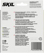 SKIL 20-Piece Mixed 5 in. 60/80/120/240 Grits Round Sanding Paper Kit - Image 4