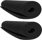 MEARCOOH 2-Pack 10mm Black EVA Foam Cosplay, 13.9" x 39" EVA Foam Sheets by MEARCOOH