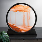 Arthink Moving Sand Art Picture in Motion Round Glass 3D Deep Sea Landscape - Image 4