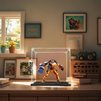 Clear Acrylic Display Case, Self-Assemble Showcase - Image 2