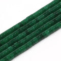 150Pcs 4×2mm Natural Green Agate Spacer Stone Beads by Nitopupu