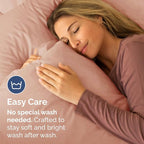 CGK Unlimited King Size Microfiber Pillowcase Set, 4 Pieces - Image 5