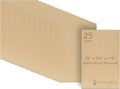 Baltic Birch Plywood, 3 mm 1/8 x 18 x 24 Inch Craft Wood, Box of 25 B/BB Grade by Woodpeckers