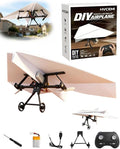 Rc Paper Airplane Motor Kit DIY Model Airplanes Launcher Construction Set by Hvcemi