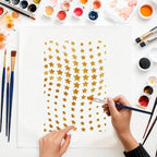 MAYJOYDIY 4Pcs Star Gradient Stencil - Image 7