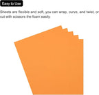 MECCANIXITY EVA Foam Sheets Orange 19.7 Inch x 17.7 Inch 0.8mm Thick Crafts - Image 4
