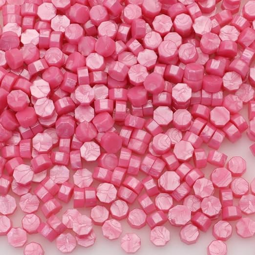 300Pcs Rosiness Sealing Wax Beads, Vintage Wax Seal Beads - Image 4