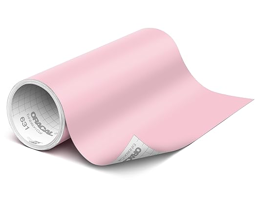 ORACAL 631 Matte Carnation Pink Vinyl Durable Roll Easy to Weed Permanent by Orafol