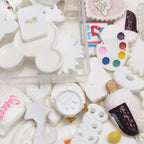 Chenkou Craft 50pcs Lots Mix Assorted White Craft DIY Flatbacks Resin Flat Back - Image 3