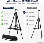 RRFTOK 21-61 Inch Adjustable Art Easel Stand - Image 9