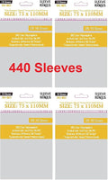 Sleeve Kings War Hammer Quest Compatible Sleeves 75 X 110 mm by SleeveKings