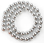 Zenkeeper 108Pcs Silver Hematite Spacer Loose Beads Bulk - Image 4