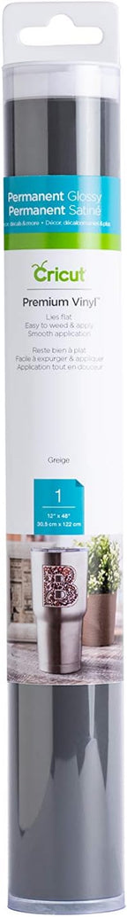 Cricut Premium Permanent Vinyl, Greige - 4ft Roll - Compatible by Unknown
