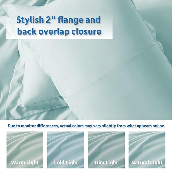 Nestl Light Blue Duvet Cover Full Size - Image 8
