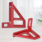 Aleric Imperial 3D Multi Angle Measuring Ruler, High Precision 45/90 Degree - Image 6