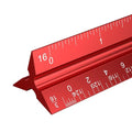 Rena Chris Architectural Scale Ruler: 12" Imperial Aluminum Alloy Metal by RenaChris