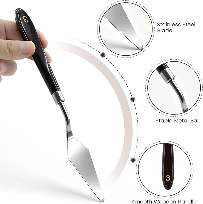 Painting Palette Knife set, Professional Paint Tool - Image 4