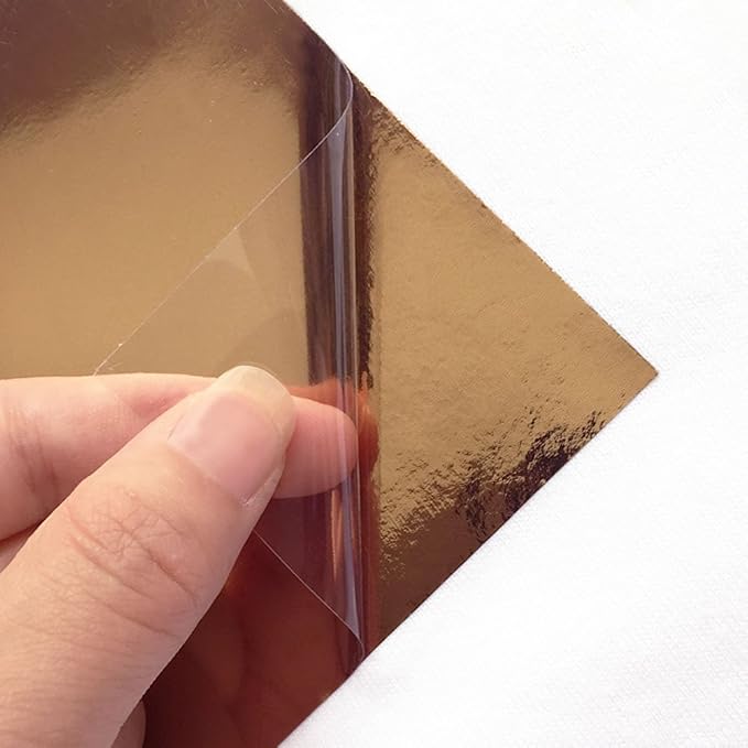 Dark Gold/Bronze Foil HTV Heat Transfer Vinyl - Image 3