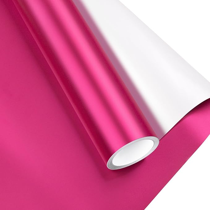 WRAPXPERT Hot Pink Permanent Vinyl Metallic, Craft Cutters DIY Projects - Image 6