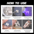 3D Shell Starfish Silicone Nail Molds, Summer Beach Style Nails Design Tools - Image 8