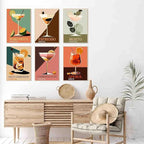 6 Pack Cocktail Cross Stitch Kits - Image 4