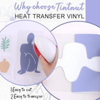 Tintnut Thistle Purple Heat Transfer Vinyl, 10inx6ft Iron on Vinyl | Neutral - Image 3