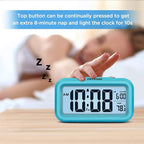 Peakeep Night Light Digital Alarm Clock Battery Operated - Image 3