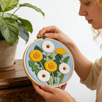 INFUNLY Dandelion Daisy Punch Needle Kit - Image 7