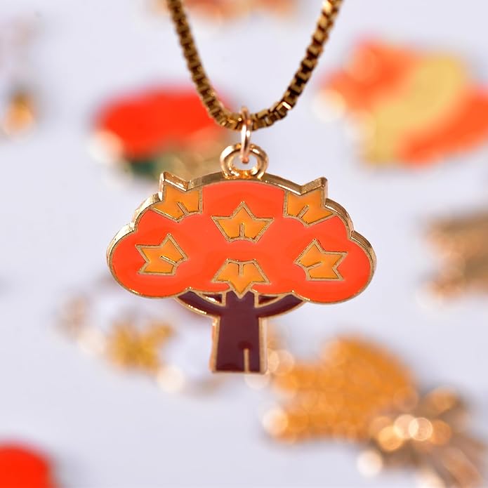 Bulk Gold Enamel Charms for Jewelry Making, Colorful Metal Charms Pendant for - Image 2