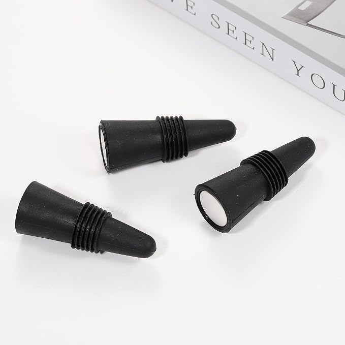 Wine Stoppers set of 3, Wine Bottle Stopper Corks - Image 4