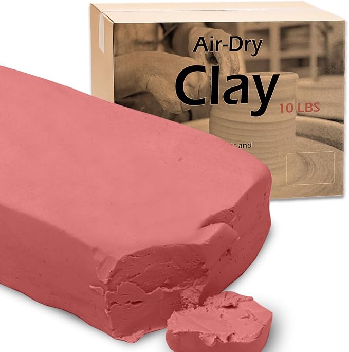 ReArt Air Dry Modeling Clay, for Sculpting, Wheel Throwing, Hand Building by ReArt