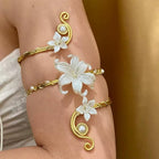 40pcs Flower Shape Beads Pearl Color Flower Bead Color Lily Beads - Image 6