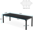Tribesigns 78.7 Inches Extra Long Computer Desk 2 Person Desk, Double Long Desk - Image 2