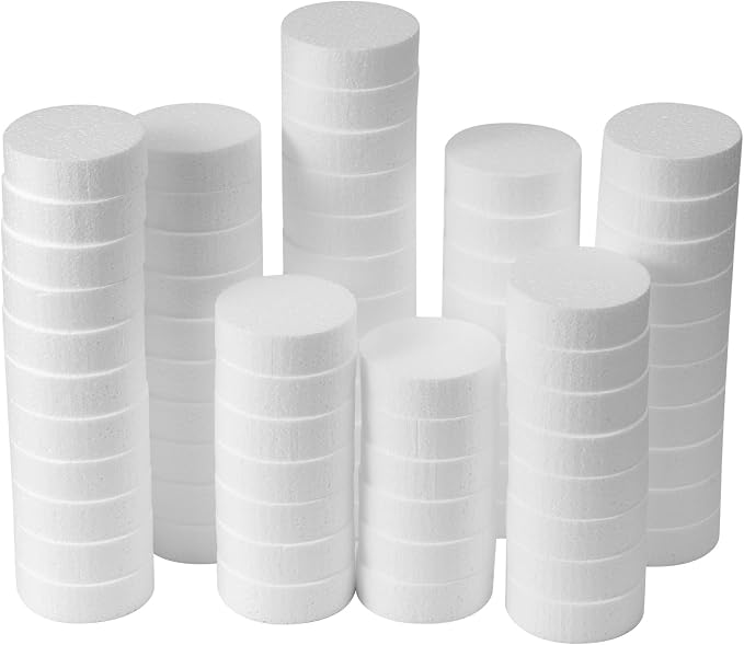 FFchuanhe 3 Inch 80-Pack Foam Circles - Image 4