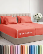 Extra Deep Split King Sheet Set by CGKUnlimited