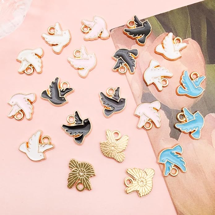 Charms Necklace for Pigeon Accessory Dove Bird Birds Accessories Pendants DIY - Image 4